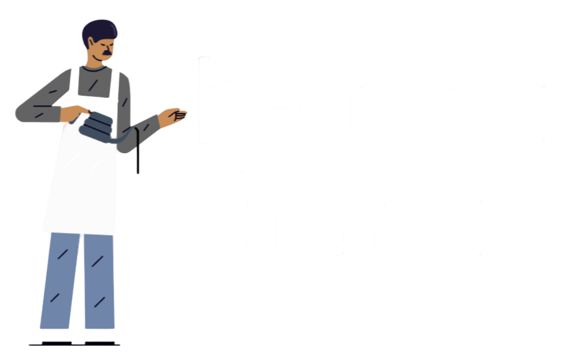 Helping Hands Stacked Logo